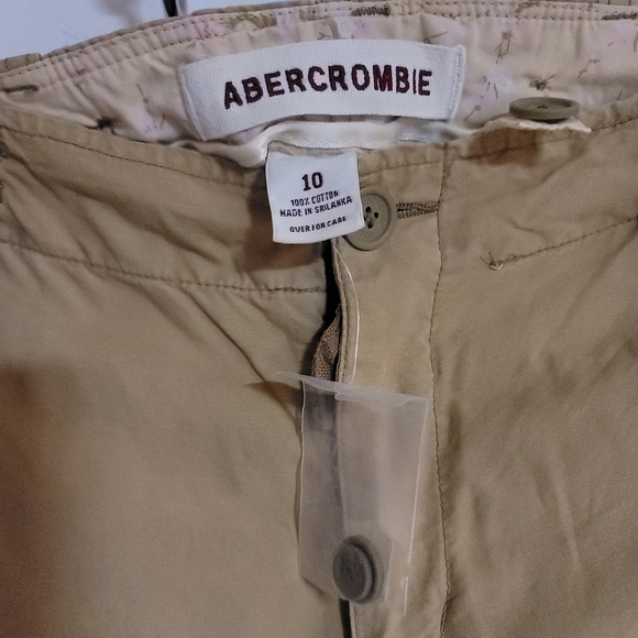 NWT. Y2K Abercrombie Khaki Cargo Pants - Picture 6 of 10